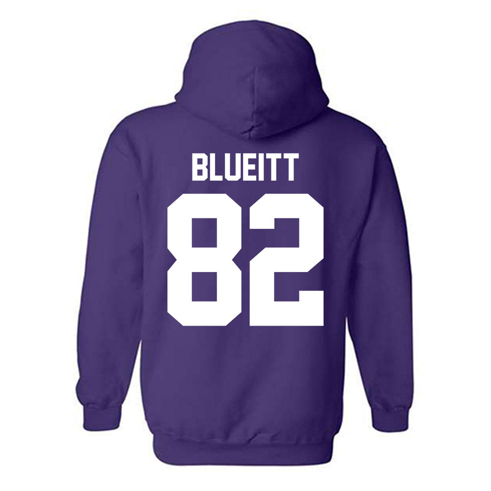 Northwestern - NCAA Football : Braden Blueitt - Classic Shersey Hooded Sweatshirt-1
