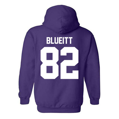 Northwestern - NCAA Football : Braden Blueitt - Classic Shersey Hooded Sweatshirt-1