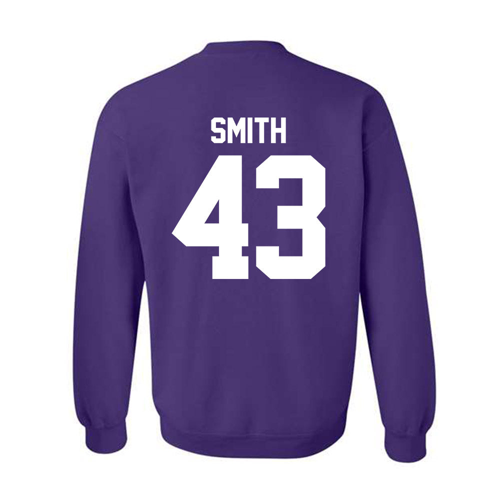 Northwestern - NCAA Men's Basketball : Blake Smith - Classic Shersey Crewneck Sweatshirt-1