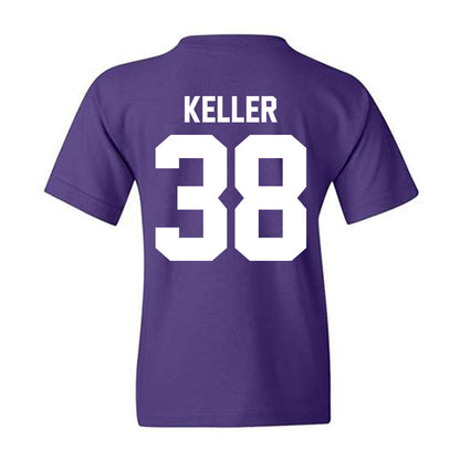 Northwestern - NCAA Women's Lacrosse : Kate Keller - Classic Shersey Youth T-Shirt-1