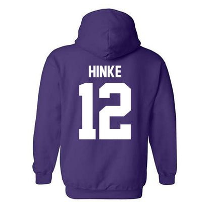 Northwestern - NCAA Women's Field Hockey : Greta Hinke - Classic Shersey Hooded Sweatshirt-1