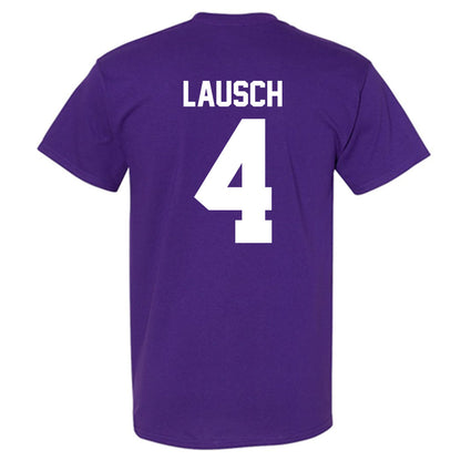 Northwestern - NCAA Baseball : Jack Lausch - Classic Shersey T-Shirt-1