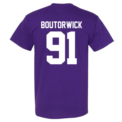 Northwestern - NCAA Football : Evan Boutorwick - Classic Shersey T-Shirt-1