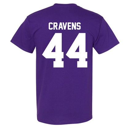 Northwestern - NCAA Baseball : Colton Cravens - Classic Shersey T-Shirt-1