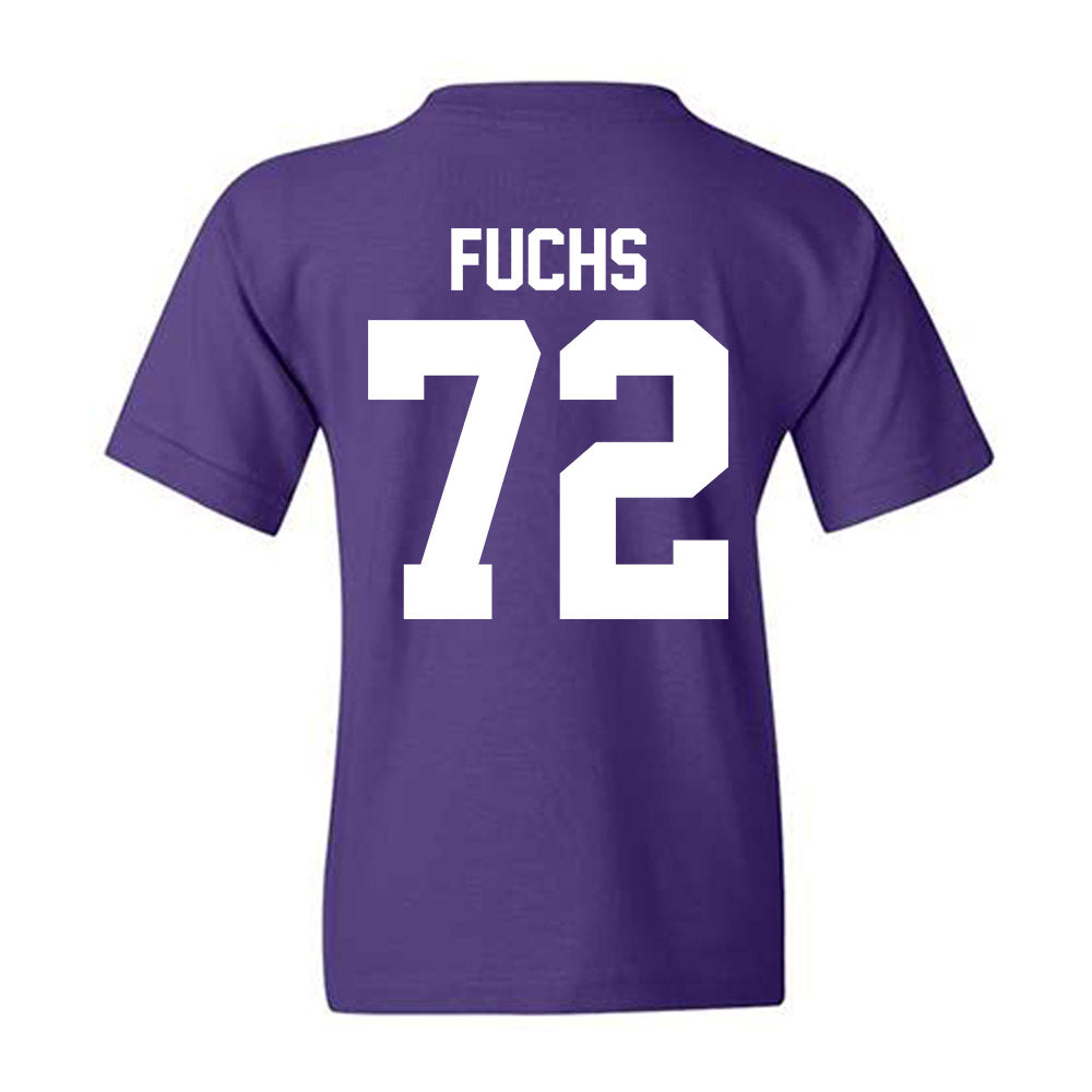 Northwestern - NCAA Football : Jack Fuchs - Classic Shersey Youth T-Shirt-1