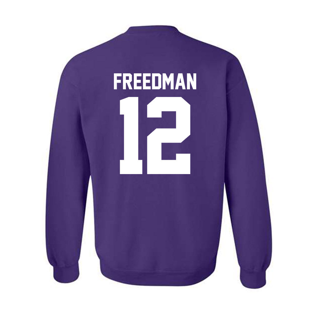 Northwestern - NCAA Women's Field Hockey : Jess Freedman - Classic Shersey Crewneck Sweatshirt-1