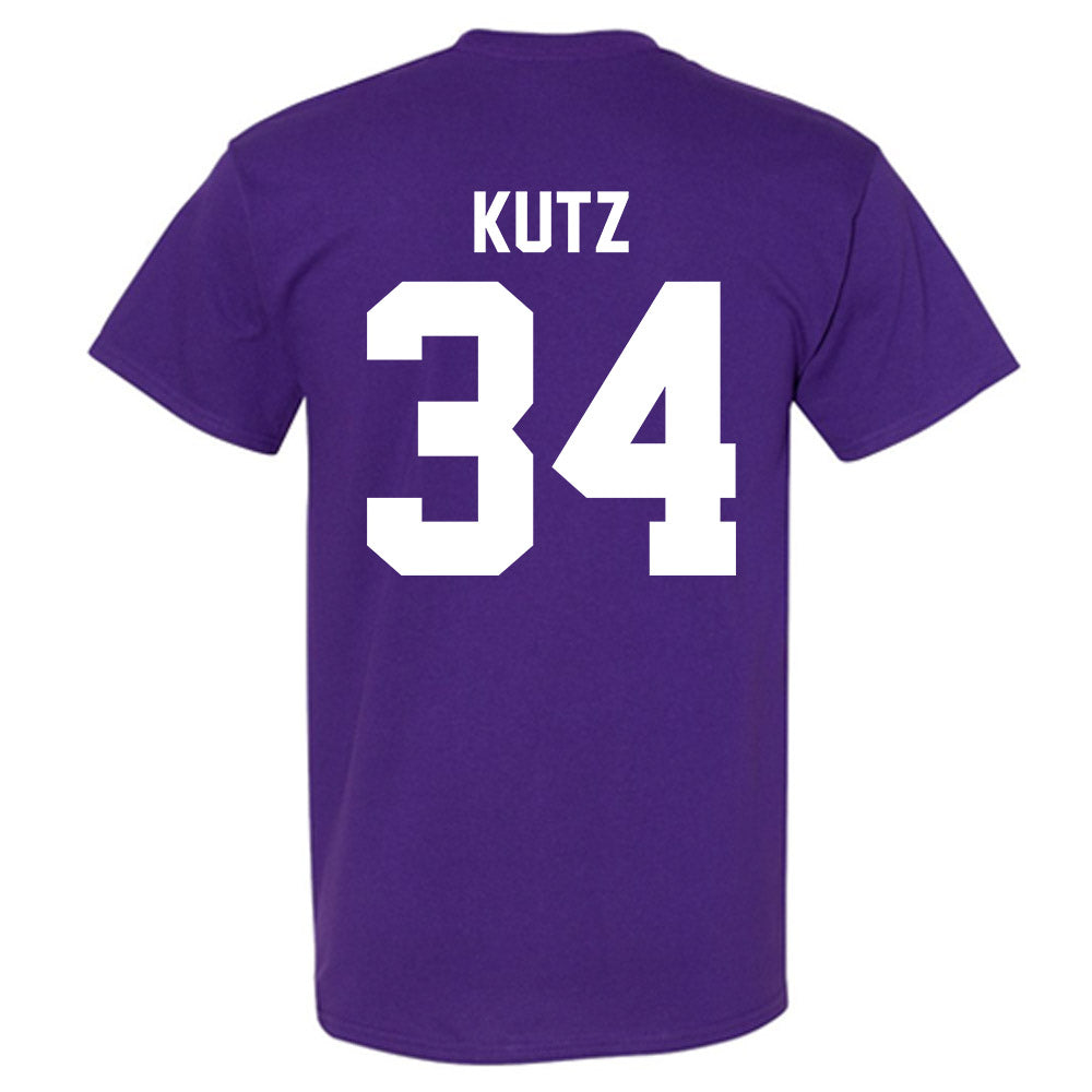 Northwestern - NCAA Baseball : Charlie Kutz - Classic Shersey T-Shirt-1