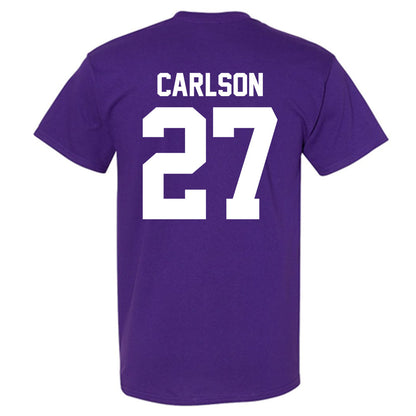 Northwestern - NCAA Baseball : Zach Carlson - Classic Shersey T-Shirt-1