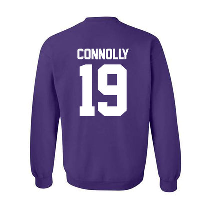 Northwestern - NCAA Women's Lacrosse : Sienna Connolly - Classic Shersey Crewneck Sweatshirt-1