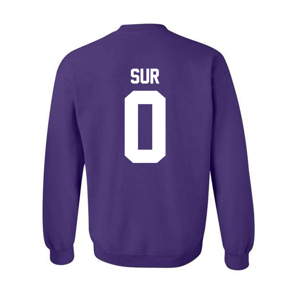 Northwestern - NCAA Football : Noah Sur - Classic Shersey Crewneck Sweatshirt-1
