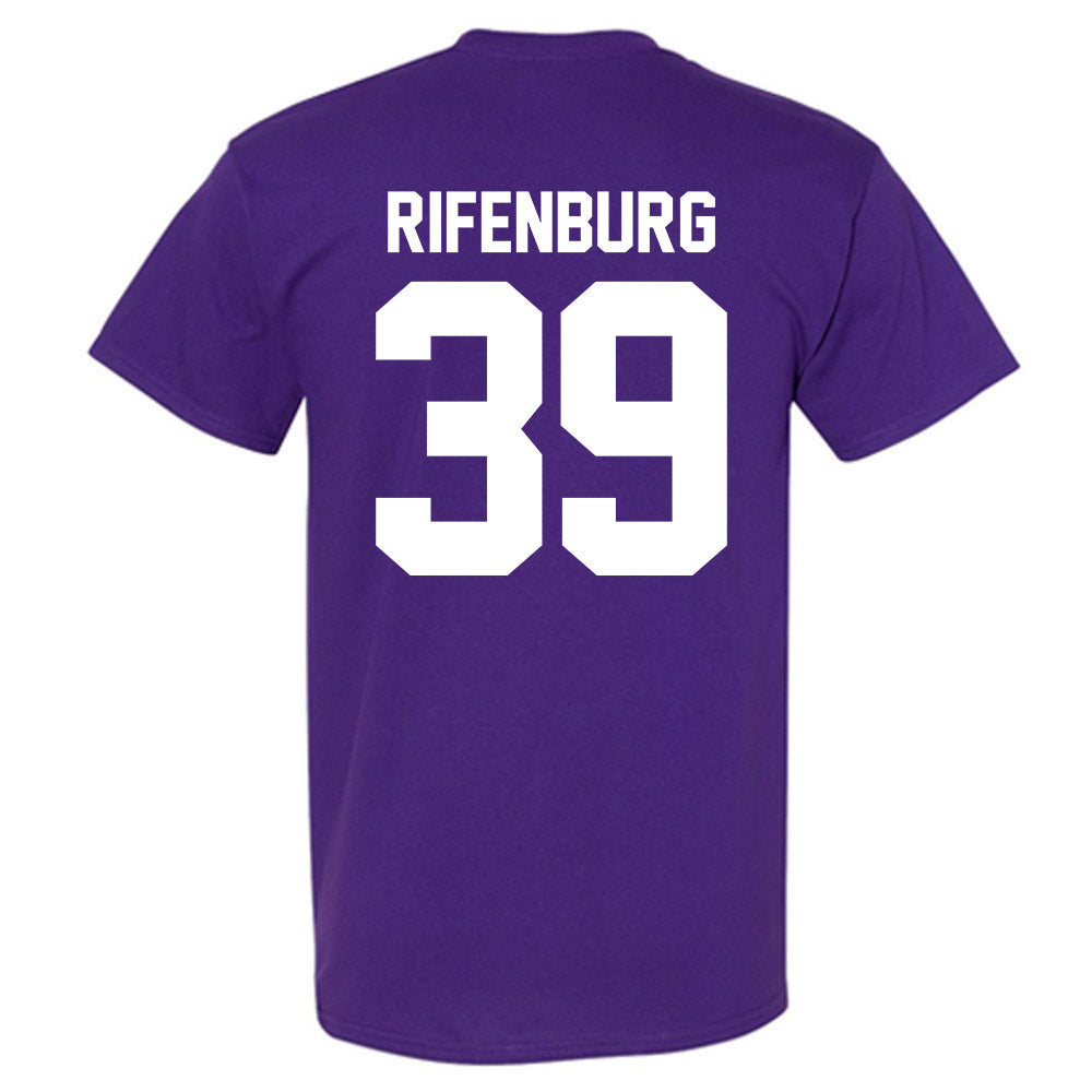 Northwestern - NCAA Baseball : Jake Rifenburg - Classic Shersey T-Shirt-1