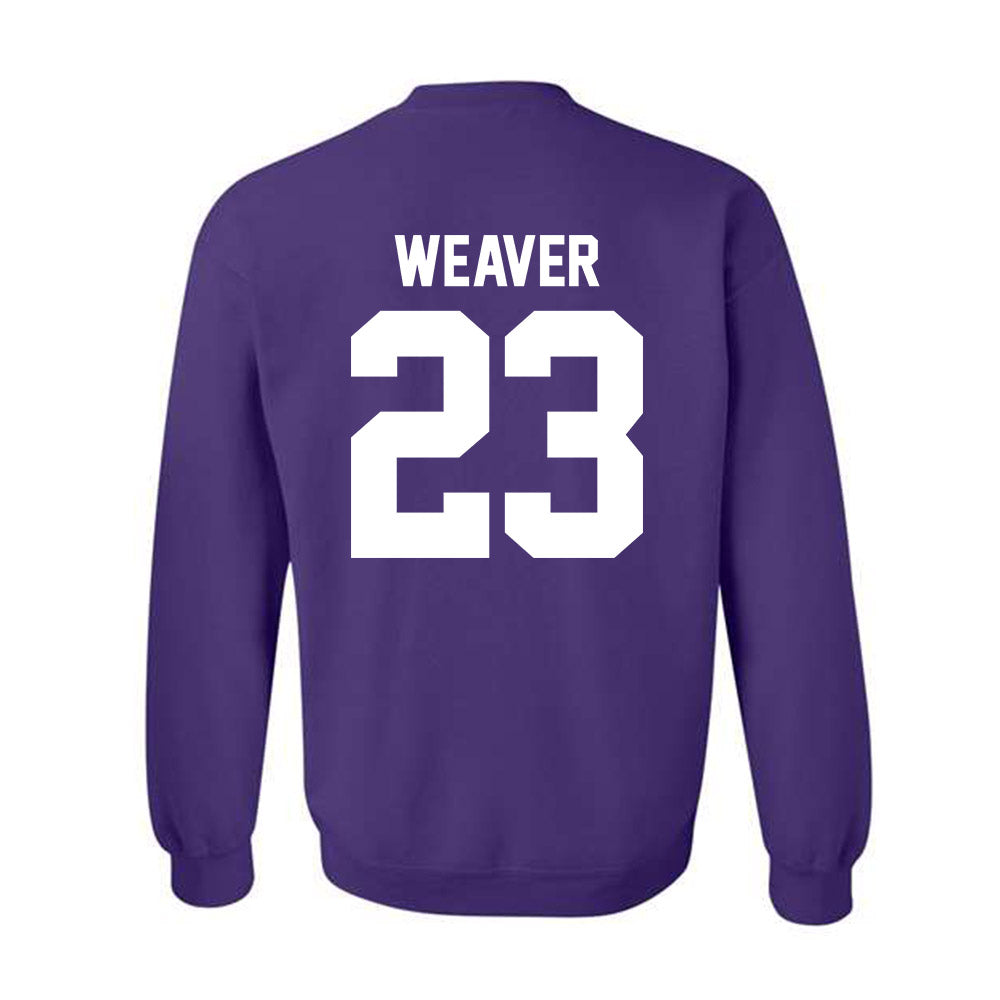 Northwestern - NCAA Baseball : Ryan Weaver - Classic Shersey Crewneck Sweatshirt-1