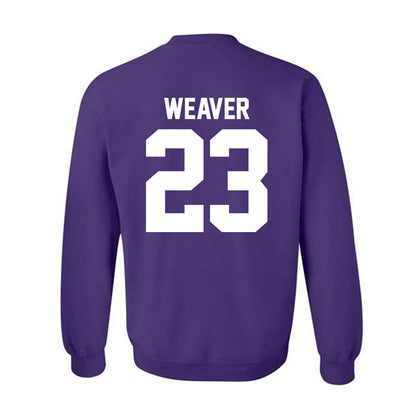 Northwestern - NCAA Baseball : Ryan Weaver - Classic Shersey Crewneck Sweatshirt-1