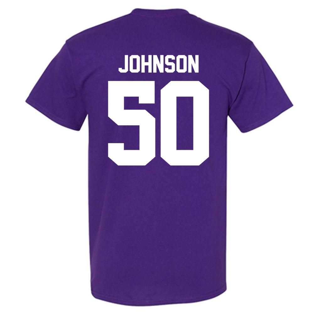 Northwestern - NCAA Football : Qayvier Johnson - Classic Shersey T-Shirt-1