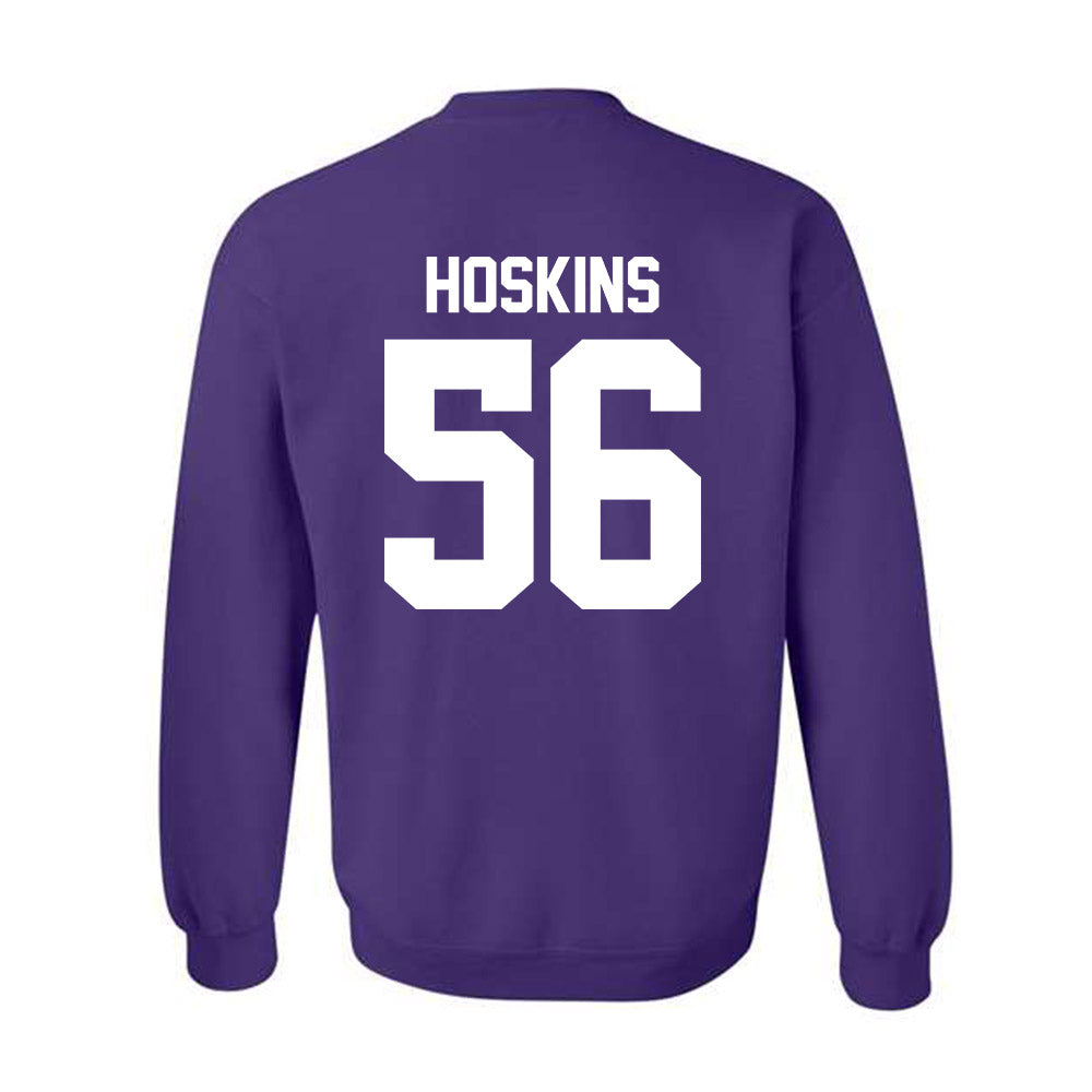 Northwestern - NCAA Football : Tre Hoskins - Classic Shersey Crewneck Sweatshirt-1