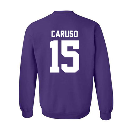 Northwestern - NCAA Baseball : Charlie Caruso - Classic Shersey Crewneck Sweatshirt-1