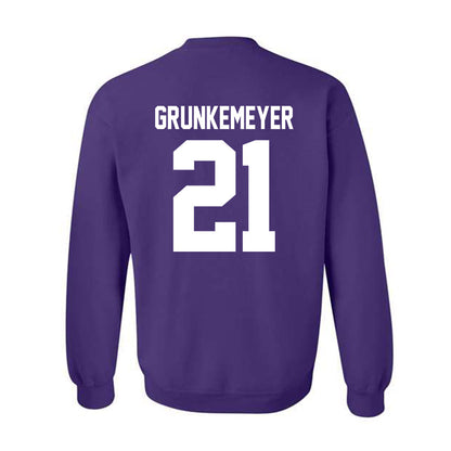 Northwestern - NCAA Baseball : Jack Grunkemeyer - Classic Shersey Crewneck Sweatshirt-1