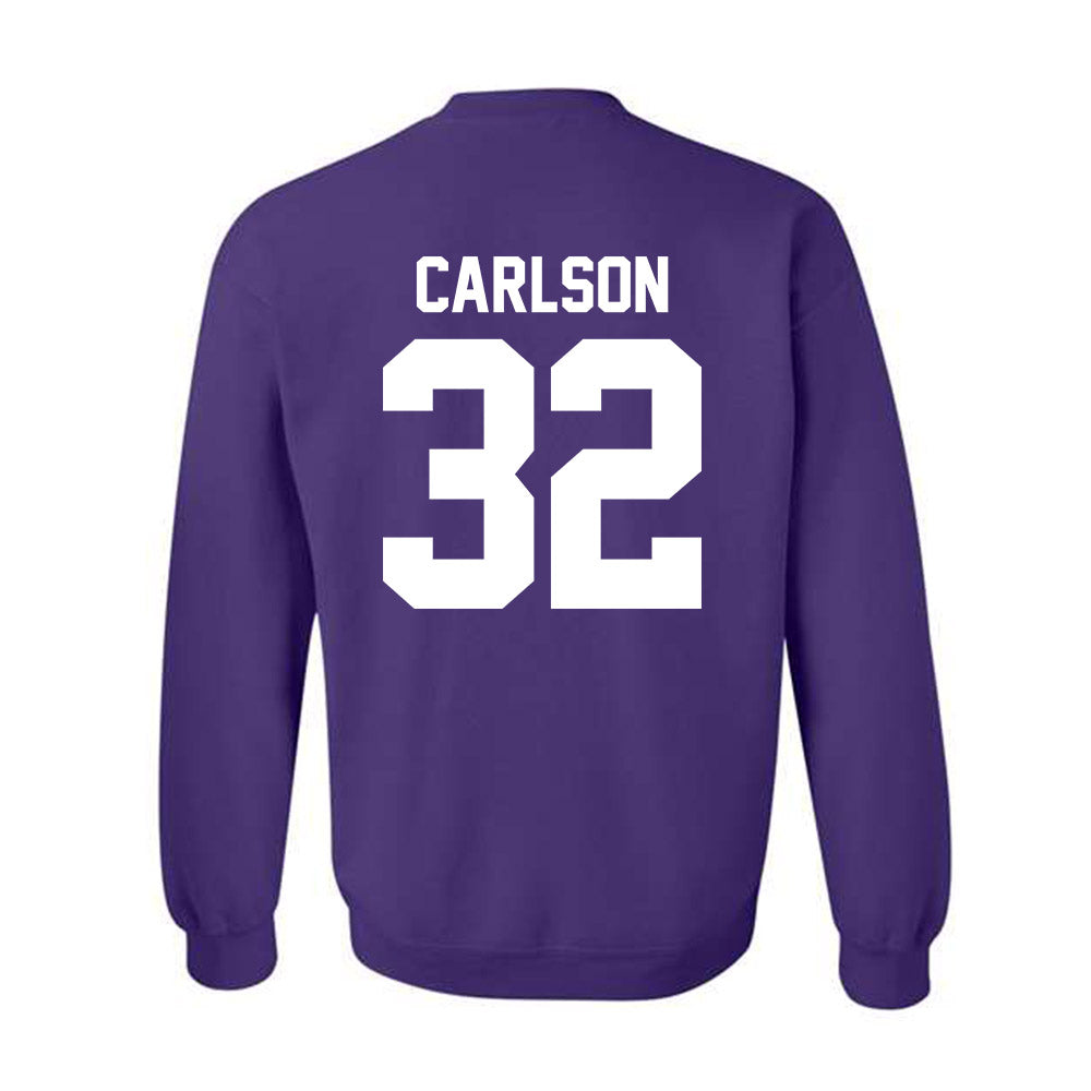 Northwestern - NCAA Women's Lacrosse : Liz Carlson - Classic Shersey Crewneck Sweatshirt-1