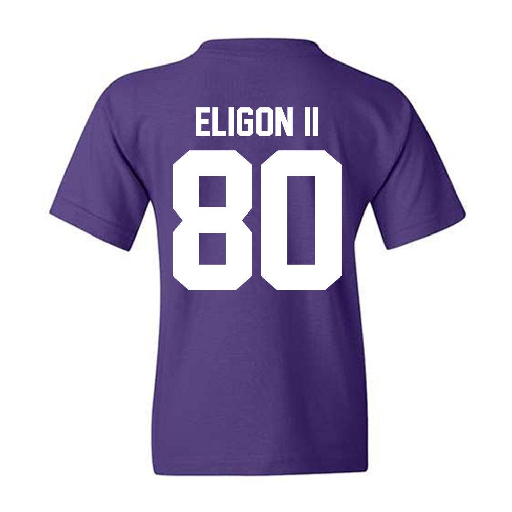 Northwestern - NCAA Football : Hayden Eligon II - Classic Shersey Youth T-Shirt-1