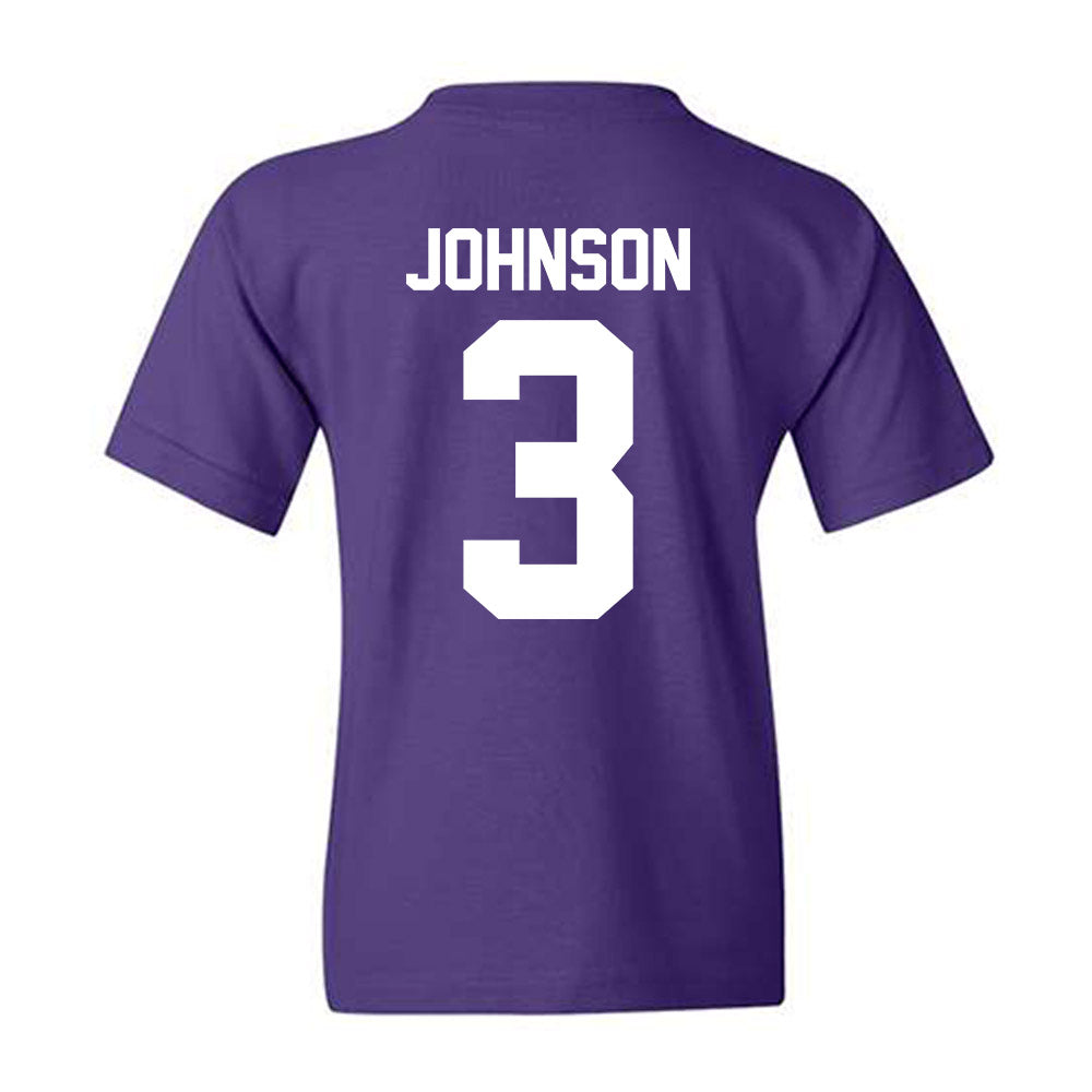 Northwestern - NCAA Men's Soccer : Andrew Johnson - Classic Shersey Youth T-Shirt-1