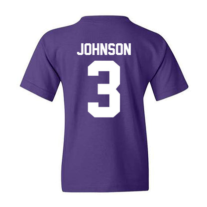 Northwestern - NCAA Men's Soccer : Andrew Johnson - Classic Shersey Youth T-Shirt-1