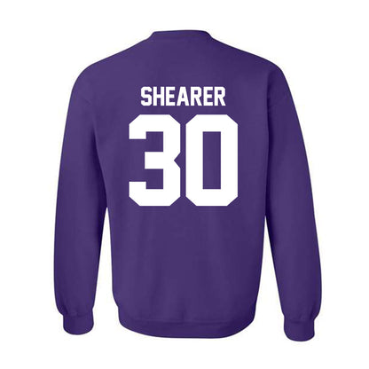 Northwestern - NCAA Baseball : Garrett Shearer - Classic Shersey Crewneck Sweatshirt-1