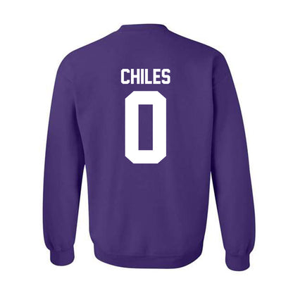 Northwestern - NCAA Football : Aidan Chiles - Classic Shersey Crewneck Sweatshirt-1