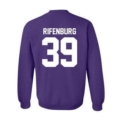 Northwestern - NCAA Baseball : Jake Rifenburg - Classic Shersey Crewneck Sweatshirt-1