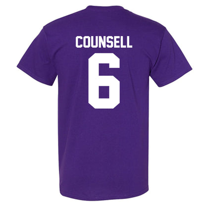 Northwestern - NCAA Baseball : Jack Counsell - Classic Shersey T-Shirt-1