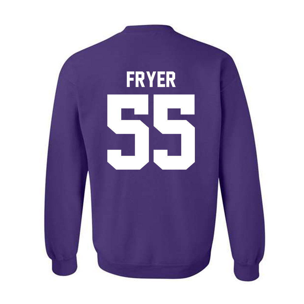 Northwestern - NCAA Baseball : Justin Fryer - Classic Shersey Crewneck Sweatshirt-1
