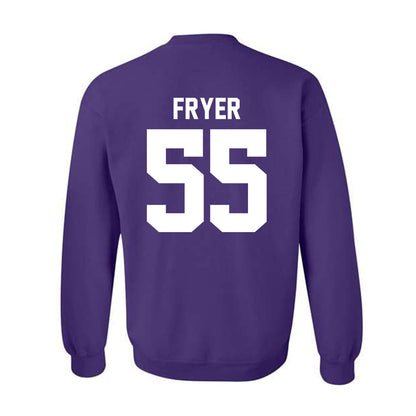 Northwestern - NCAA Baseball : Justin Fryer - Classic Shersey Crewneck Sweatshirt-1