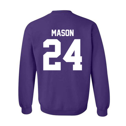 Northwestern - NCAA Softball : Marina Mason - Classic Shersey Crewneck Sweatshirt-1