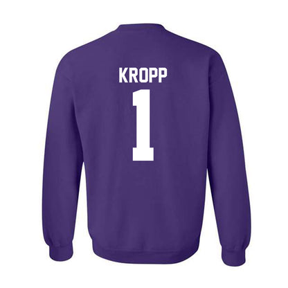 Northwestern - NCAA Men's Basketball : Tyler Kropp - Classic Shersey Crewneck Sweatshirt-1