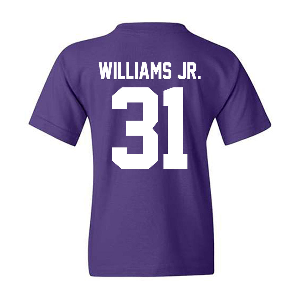 Northwestern - NCAA Football : Tito Williams Jr. - Classic Shersey Youth T-Shirt-1
