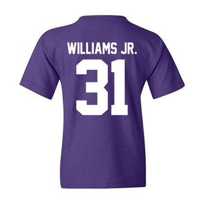 Northwestern - NCAA Football : Tito Williams Jr. - Classic Shersey Youth T-Shirt-1