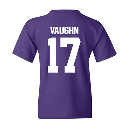 Northwestern - NCAA Football : Jaden Vaughn - Classic Shersey Youth T-Shirt-1