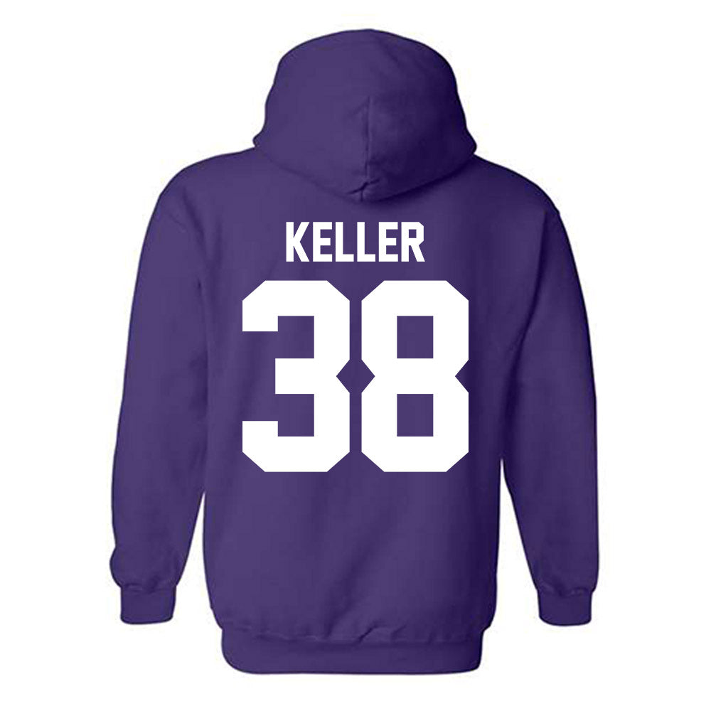 Northwestern - NCAA Women's Lacrosse : Kate Keller - Classic Shersey Hooded Sweatshirt-1