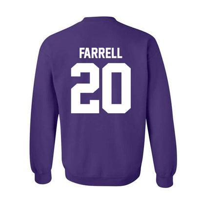 Northwestern - NCAA Football : Chase Farrell - Classic Shersey Crewneck Sweatshirt-1