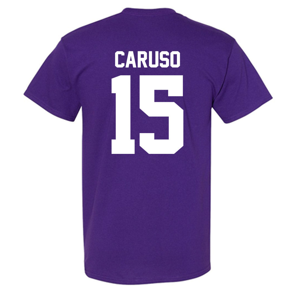 Northwestern - NCAA Baseball : Charlie Caruso - Classic Shersey T-Shirt-1