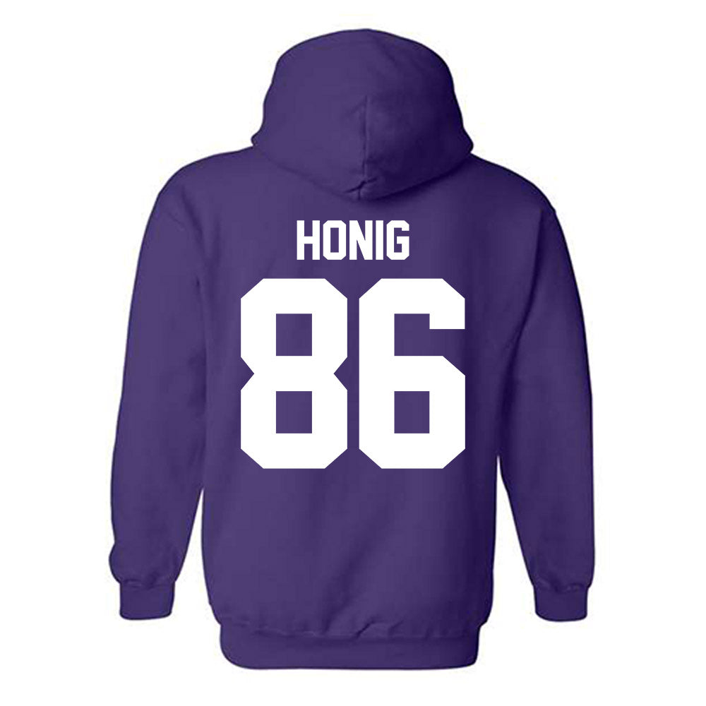 Northwestern - NCAA Football : Alexander Honig - Classic Shersey Hooded Sweatshirt-1