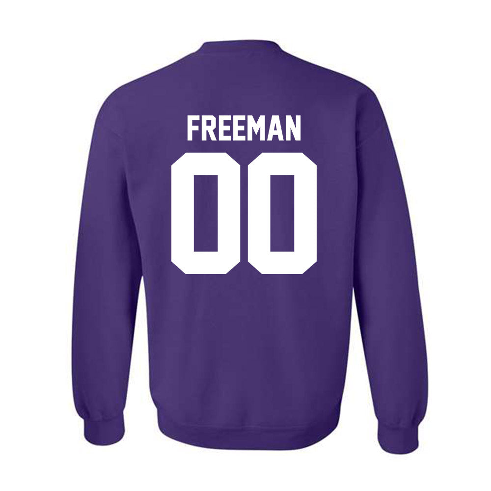Northwestern - NCAA Women's Soccer : Camryn Freeman - Classic Shersey Crewneck Sweatshirt-1