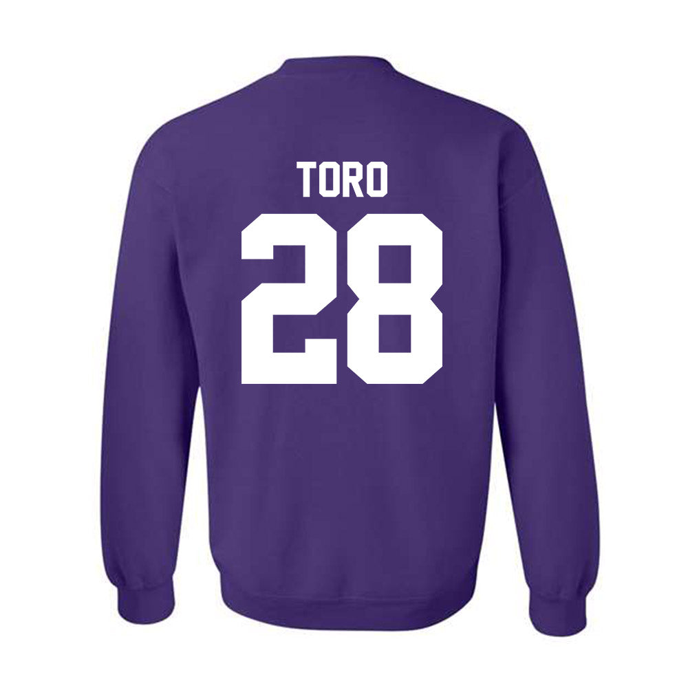 Northwestern - NCAA Men's Soccer : Luca Toro - Classic Shersey Crewneck Sweatshirt-1