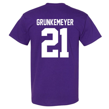 Northwestern - NCAA Baseball : Jack Grunkemeyer - Classic Shersey T-Shirt-1