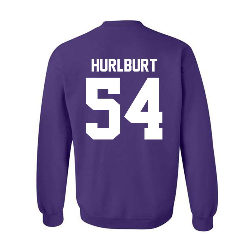Northwestern - NCAA Men's Basketball : Gus Hurlburt - Classic Shersey Crewneck Sweatshirt-1
