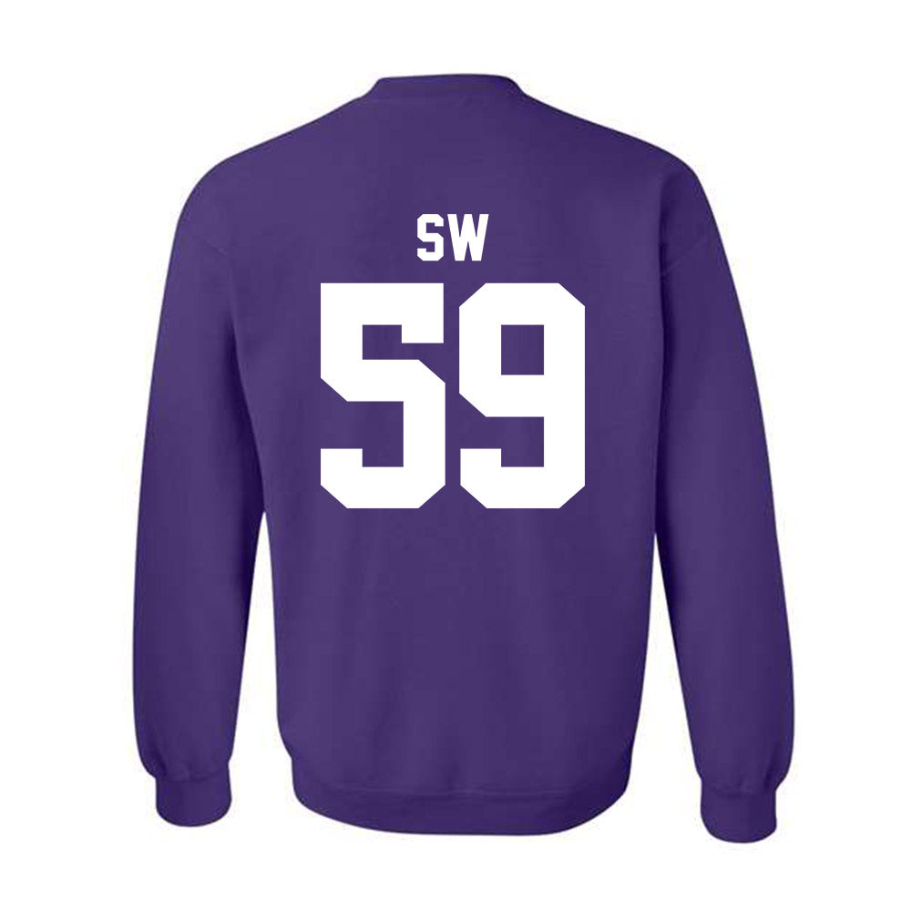 Northwestern - NCAA Football : Glory SW - Classic Shersey Crewneck Sweatshirt-1