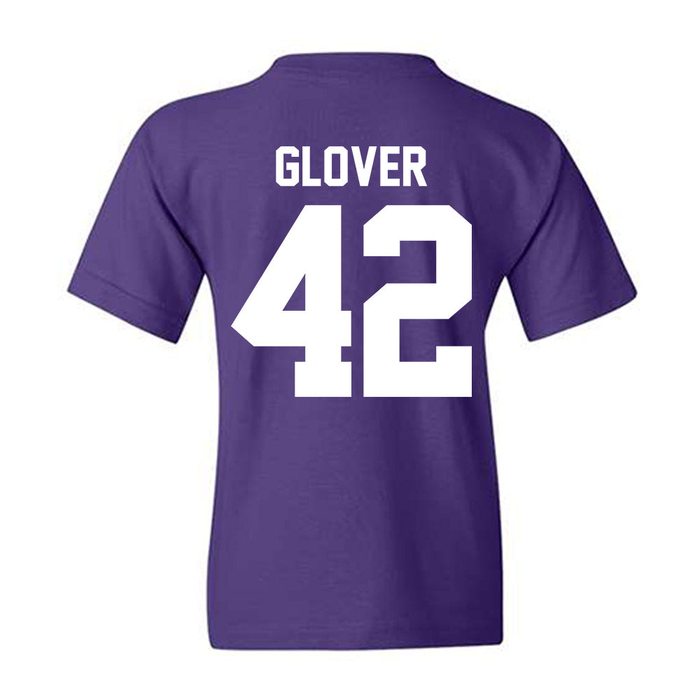 Northwestern - NCAA Football : Nigel Glover - Classic Shersey Youth T-Shirt-1