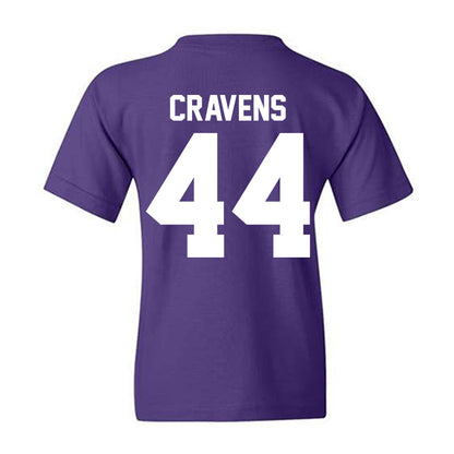 Northwestern - NCAA Baseball : Colton Cravens - Classic Shersey Youth T-Shirt-1