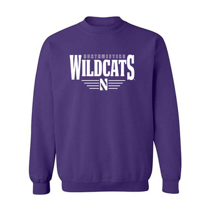 Northwestern - NCAA Football : Mason Mayne - Classic Shersey Crewneck Sweatshirt-0