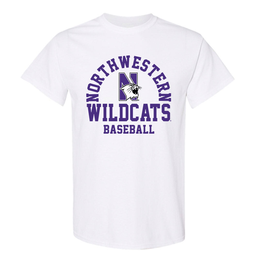 Northwestern - NCAA Baseball : Jack Lausch - Classic Shersey T-Shirt-0