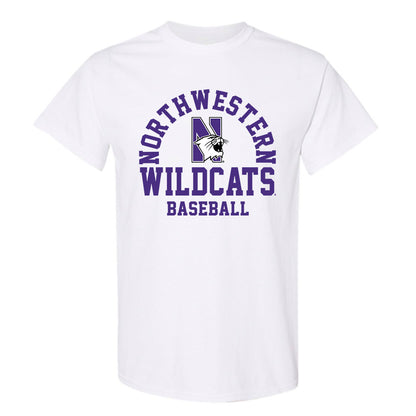 Northwestern - NCAA Baseball : Jack Lausch - Classic Shersey T-Shirt-0
